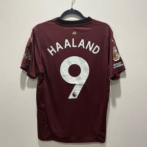 Haaland 2024/25 Man City 2024/25 Away Kit Size S with Tags